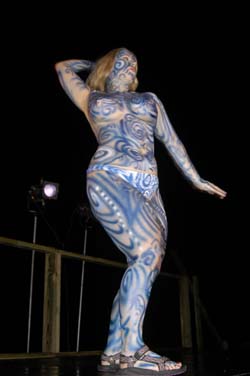 Body Painting 2005 photo - Duval Street, Key West